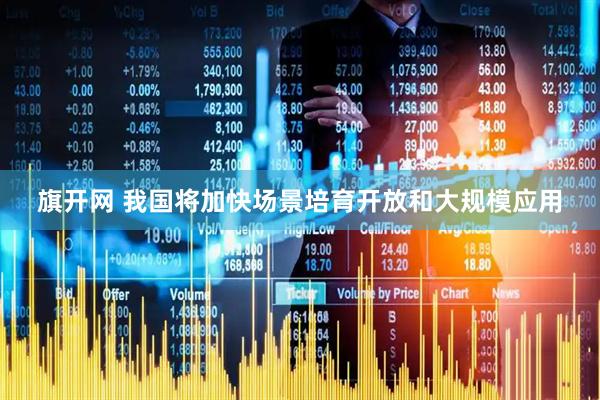 旗开网 我国将加快场景培育开放和大规模应用
