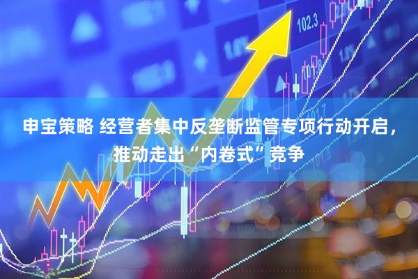 申宝策略 经营者集中反垄断监管专项行动开启，推动走出“内卷式”竞争